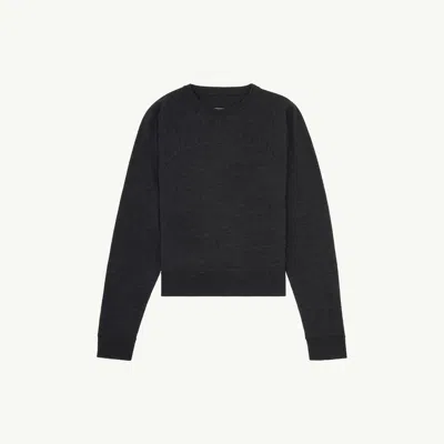 Mm6 Maison Margiela Triangle Wool Blend Sweater In Black