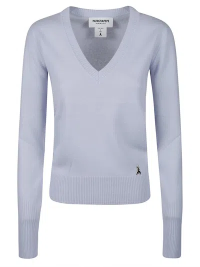 Patrizia Pepe Sweater In Blue