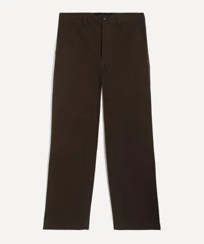Aaron Levine Mens Workwear Trousers In Green
