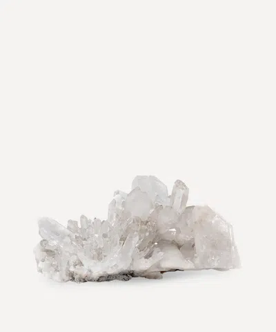 Jia Jia Crystal Quartz Cluster Ornament In Multi