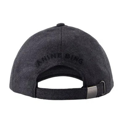 Anine Bing Jeremy Baseball Cap In Black