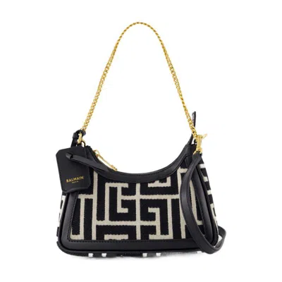 Balmain B-army Shoulder Bag In Multi
