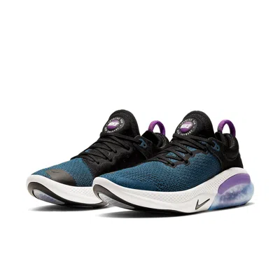 Nike (wmns)  Joyride Run Flyknit 'black Valerian Blue' In Black