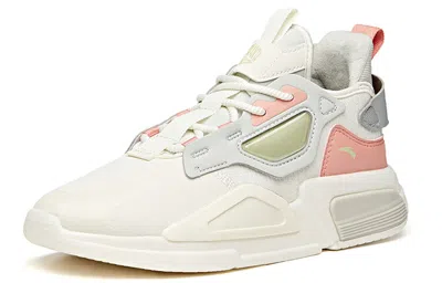 Anta (wmns)  Running Series Sneakers Mid 'white Grey Pink' In Multi