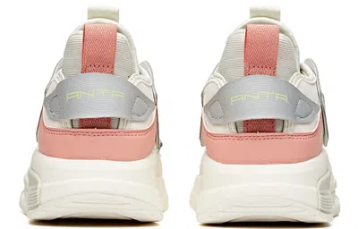 Anta (wmns)  Running Series Sneakers Mid 'white Grey Pink' In Multi