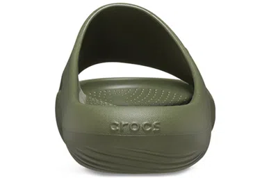 Crocs Unisex Mellow Recovery Slides In Green
