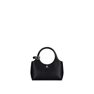Courrèges Courrges Mini Holy Day Handbag In Black
