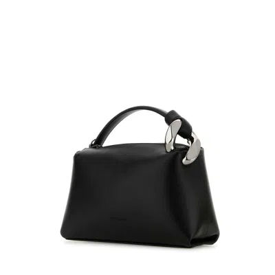 Jw Anderson J.w. Anderson Black Leather Handbag In Black