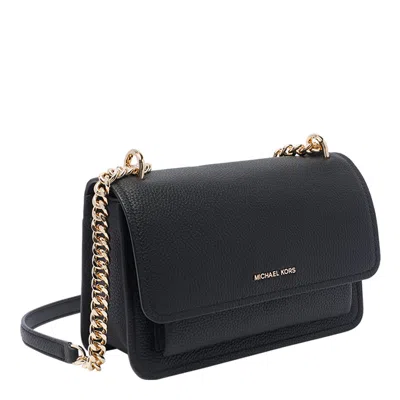 Michael Kors Michael  Claire Large Crossbody Bag In Black