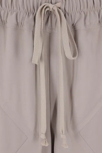 Rick Owens Trousers In Gray