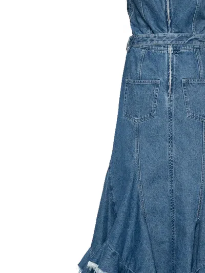 Marques' Almeida Marques Almeida Dresses In Blue