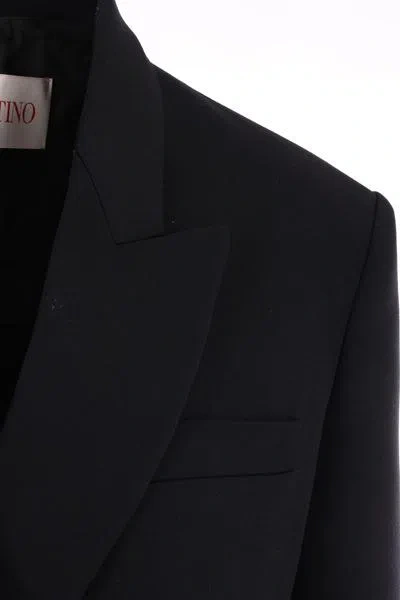 Valentino Single-breasted Blazer In 0no