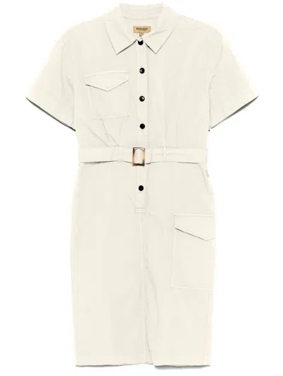 Woolrich Military Short Dress Clothing In White