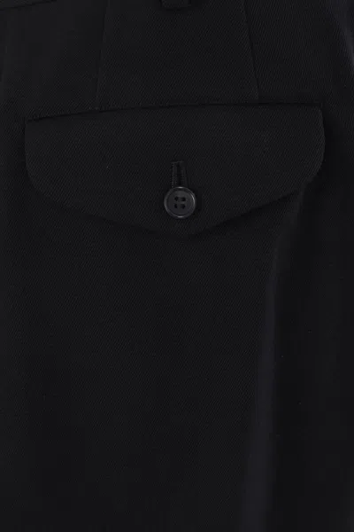 Comme Des Garçons Homme Deux Comme Des Garçons Homme Plus Shorts In Black