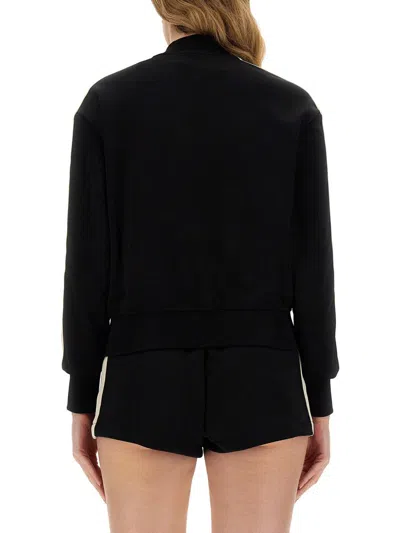 Palm Angels Sweatshirt With Logo In Black