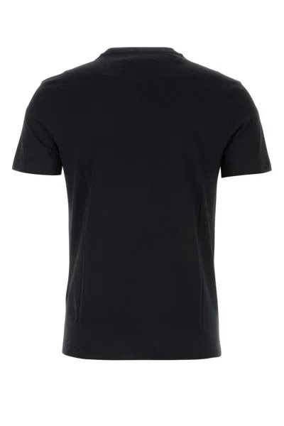 Versace Medusa Minimalist Crew Neck T-shirt In Black