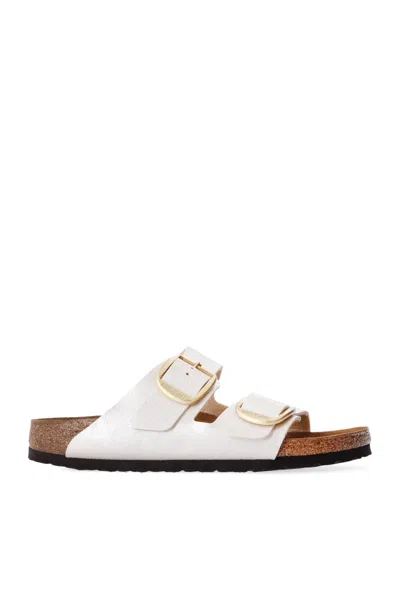 Birkenstock ‘arizona Big Buckle' Slides In White