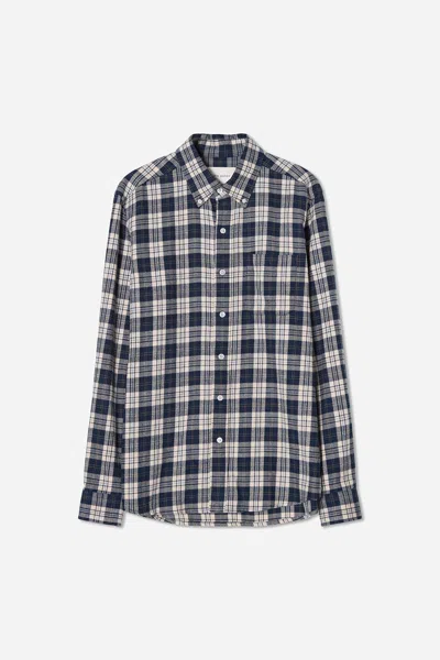 A Days March Classic Checked Flannel Shirt In Black