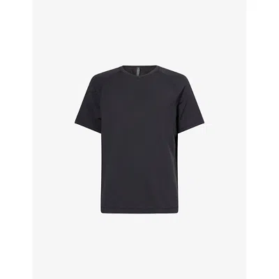 Lululemon Mens  License To Train Short-sleeve Stretch-jersey T-shirt In Black