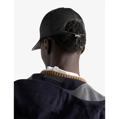 Prada Speedrock Baseball Cap In Re-nylon In Black