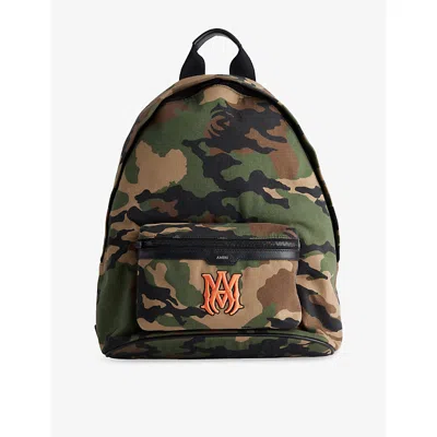 Amiri Mens  Ma Camo Cotton Backpack In Multi