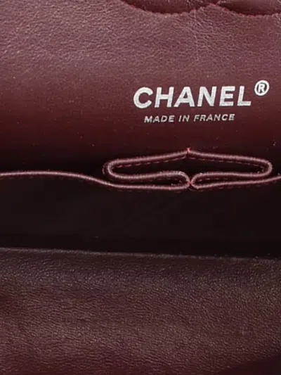 Pre-owned Chanel 2014-2015 Medium Classic Caviar Double Flap Shoulder Bag In Black