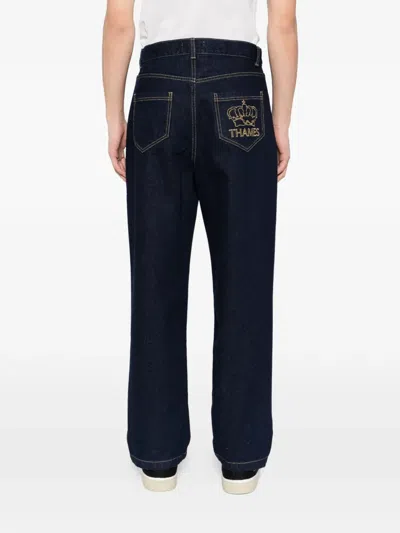 Thames Mmxx Straight-let Jeans In Blue