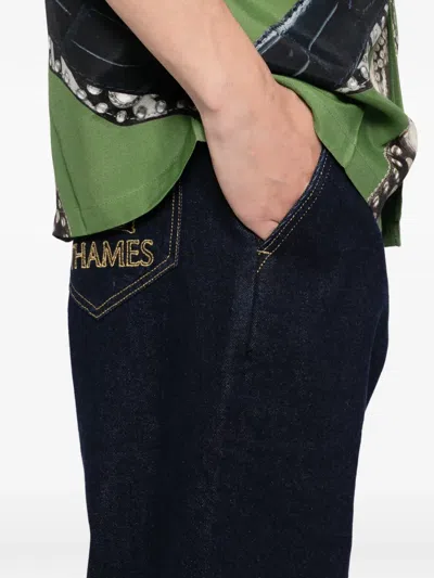 Thames Mmxx Straight-let Jeans In Blue