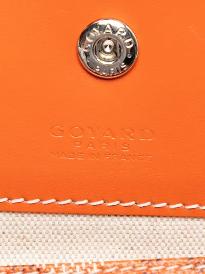 Pre-owned Goyard 2013 Ine Saint Louis Gm Tote Bag In Orange