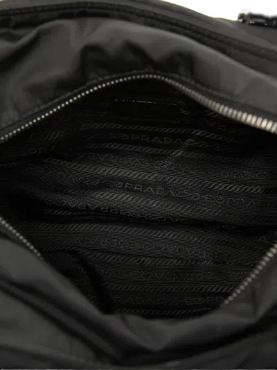 Pre-owned Prada 2013-2025 Tessuto Satchel In Black