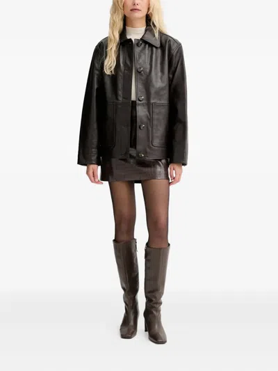 Isabelle Blanche Mock-neck Sweater In White