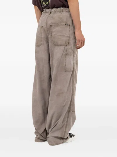 Kamiya Multi-pocket Painter Trousers In Gray