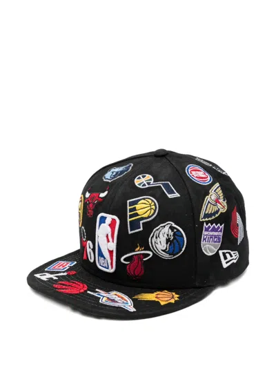 Melt Patched Cap In Black