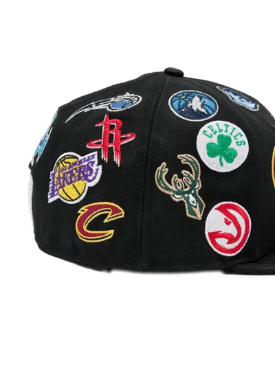 Melt Patched Cap In Black