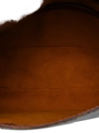 Pre-owned Louis Vuitton 2001 Monogram Musette Salsa Pm Long Strap Crossbody Bag In Brown