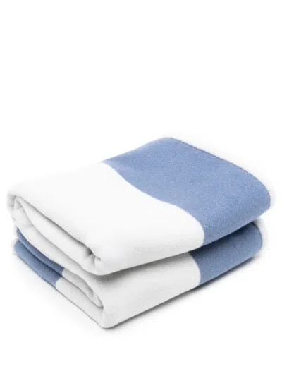 Eleventy Striped Throw (140cm X 190 Cm) In Multi