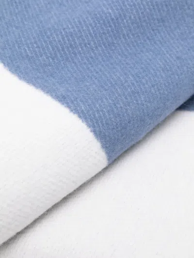 Eleventy Striped Throw (140cm X 190 Cm) In Multi