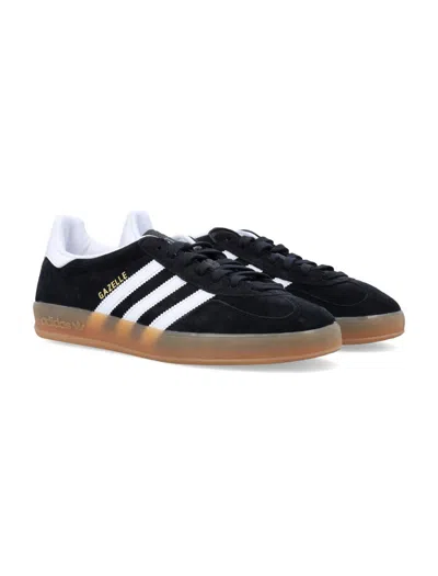 Adidas Originals Adidas Gazelle Indoor Suede Sneakers In Black