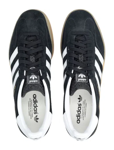 Adidas Originals Adidas Gazelle Indoor Suede Sneakers In Black