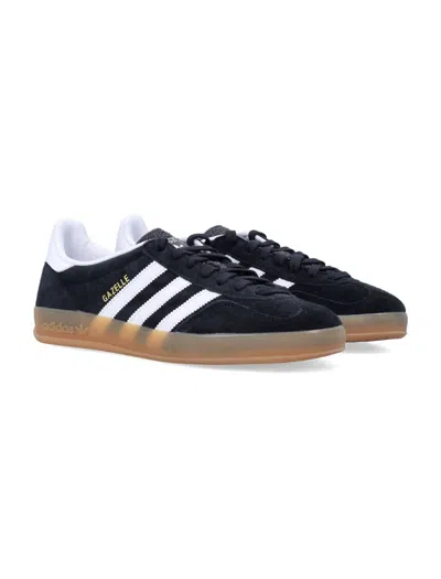 Adidas Originals Adidas Gazelle Indoor Suede Sneakers In Black