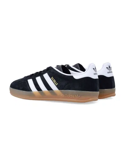 Adidas Originals Adidas Gazelle Indoor Suede Sneakers In Black