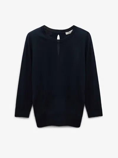 Dorothee Schumacher Pullover With Satin Bows On The Back In Multi