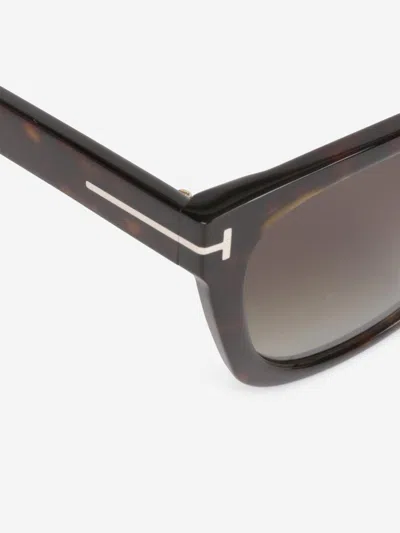 Tom Ford Selby Rectangular Sunglasses In Brown