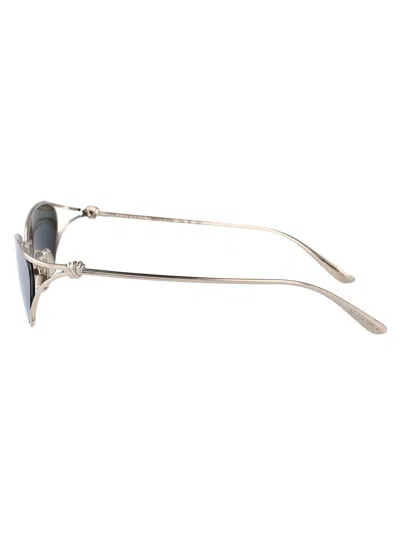Bottega Veneta Sunglasses In Metallic