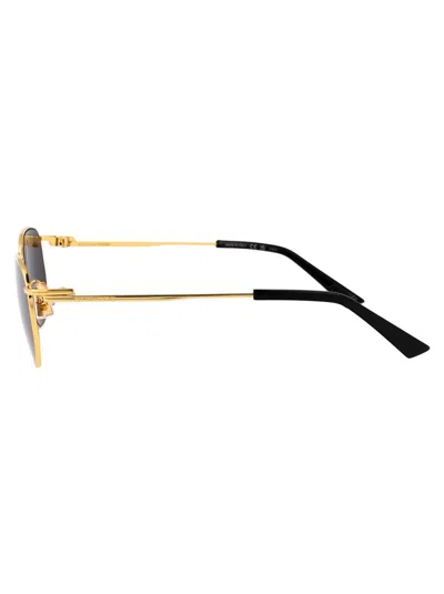 Bottega Veneta Sunglasses In Gold