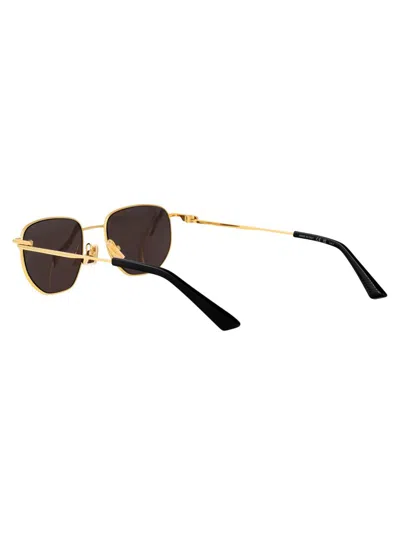 Bottega Veneta Sunglasses In Gold