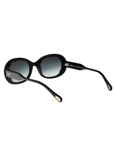 Chloé Chloe Sunglasses Ch0197 S 001 In Black