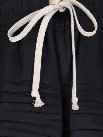 Rick Owens Trousers In Black