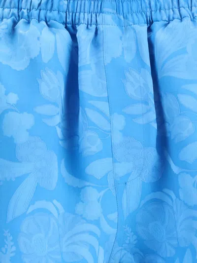 Balenciaga Bermuda Shorts In Blue