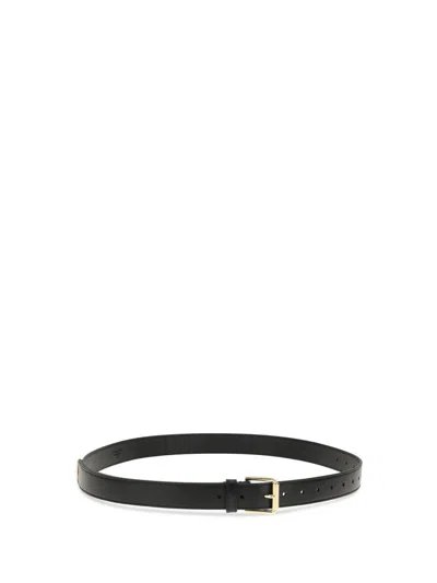 Givenchy Women Leather Long Belt In Black